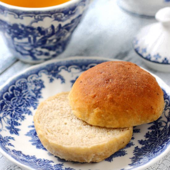 Pear-Almond Buns