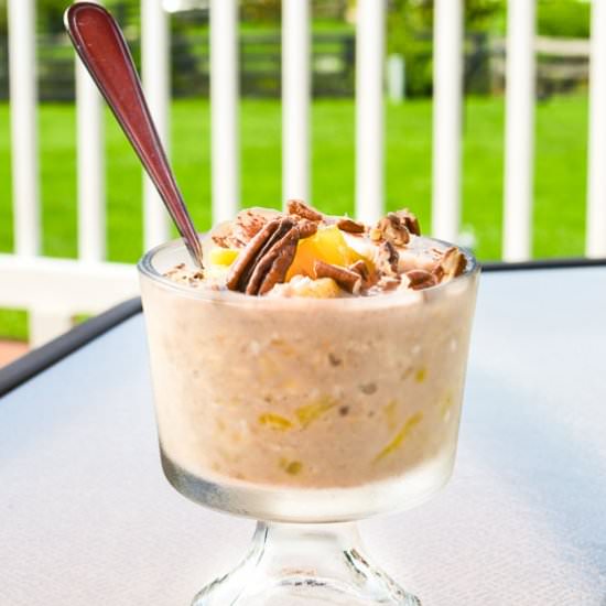 Hummingbird Cake Overnight Oats