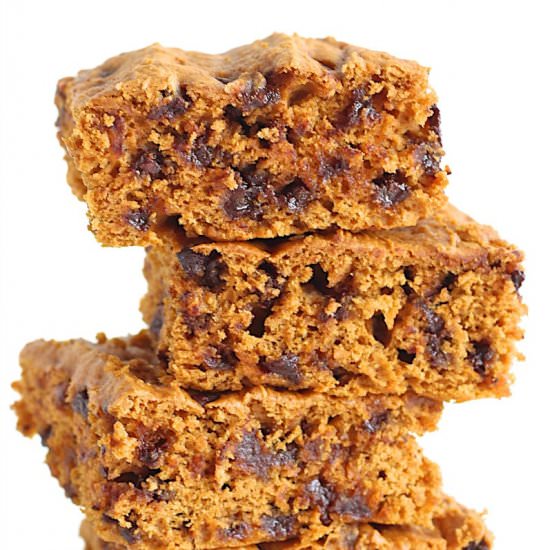 Pumpkin Chocolate Chip Snack Cake