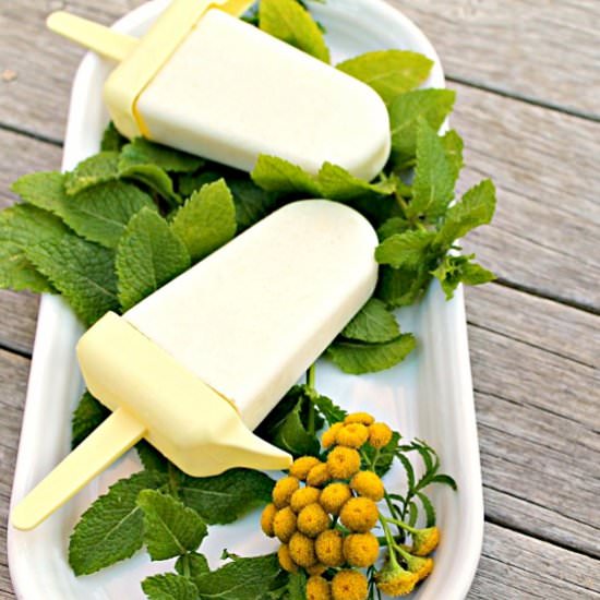 Piña Colada Ice Pops