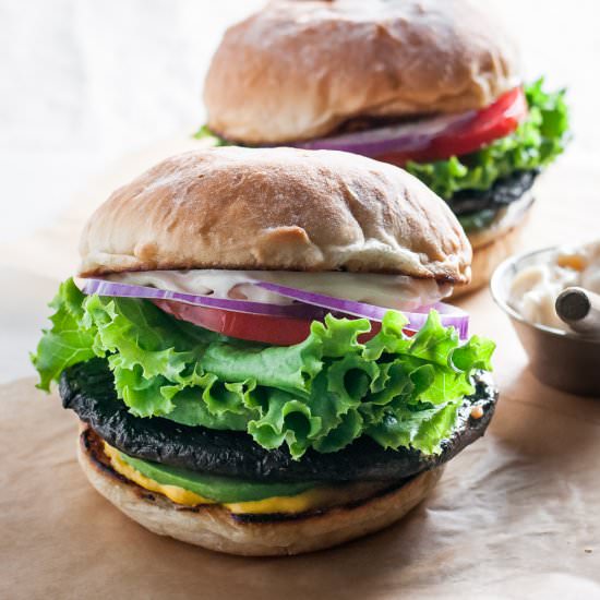 Portobello Cali Burger