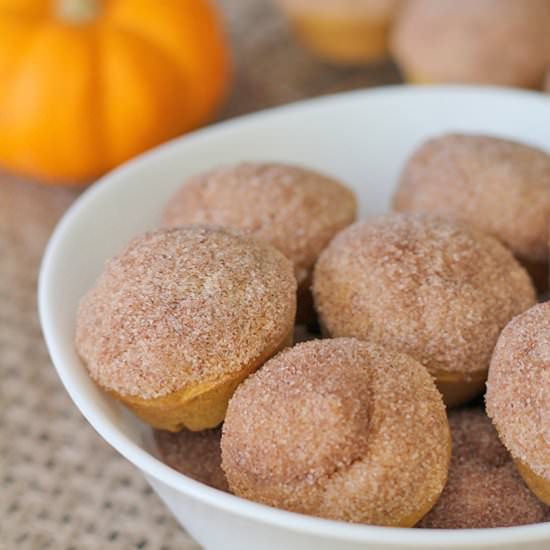 Pumpkin Spice Mini Muffins