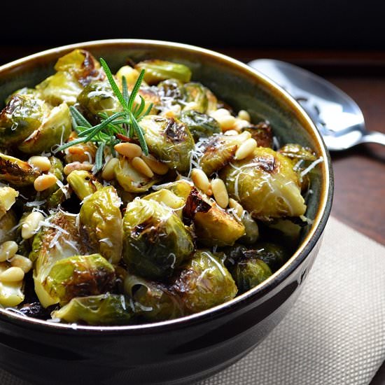 Oven Roasted Brussel Sprouts