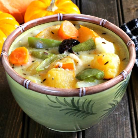 Vegetables in Coconut Milk