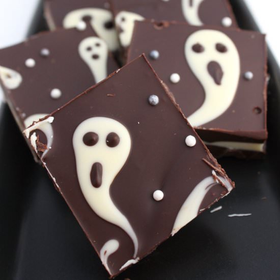 Ghastly Candy Bark