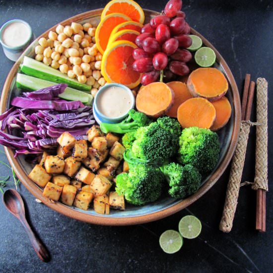 Glazed Tofu Bowl