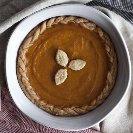 Honey Pumpkin Pie