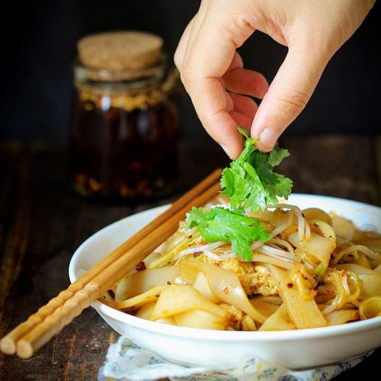 Chinese Cold Skin Noodles