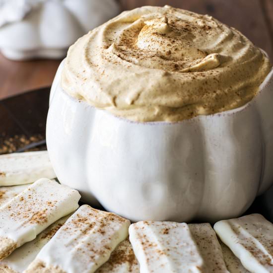 Pumpkin Cheesecake Dip