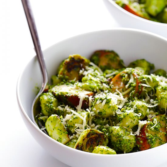 Gnocchi with Brussels Sprouts