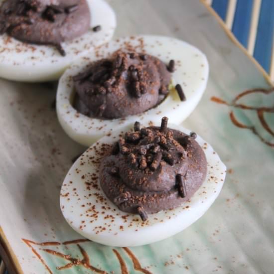 Chocolate Deviled Eggs