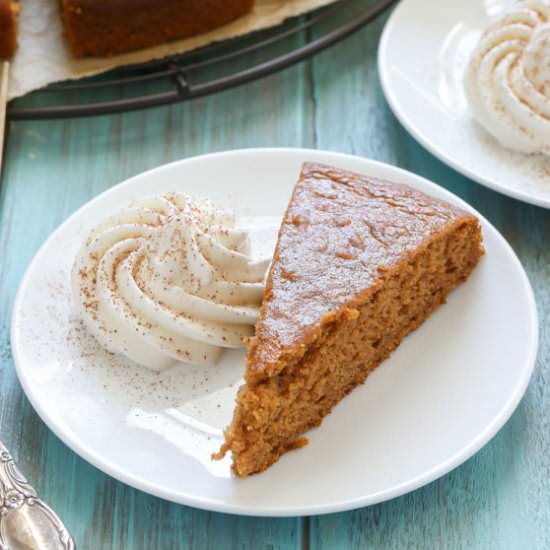 Pumpkin Snack Cake
