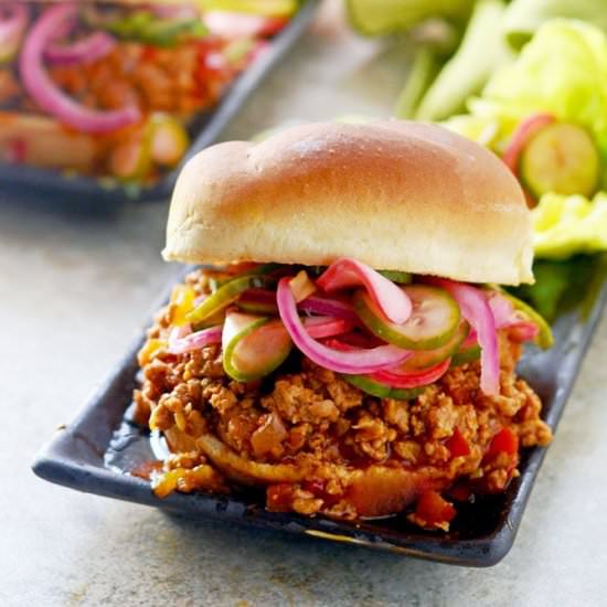 Slow Cooker Korean Sloppy Joes