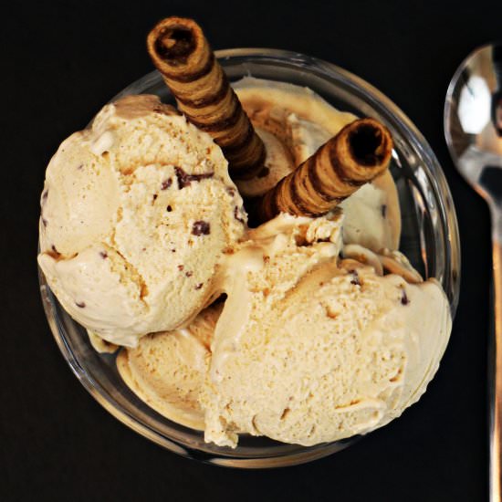 Salted Caramel Crunchie Ice Cream