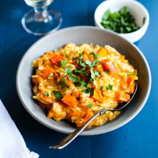 Roasted Butternut Squash Risotto