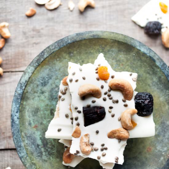 White Chocolate Hemp Bark