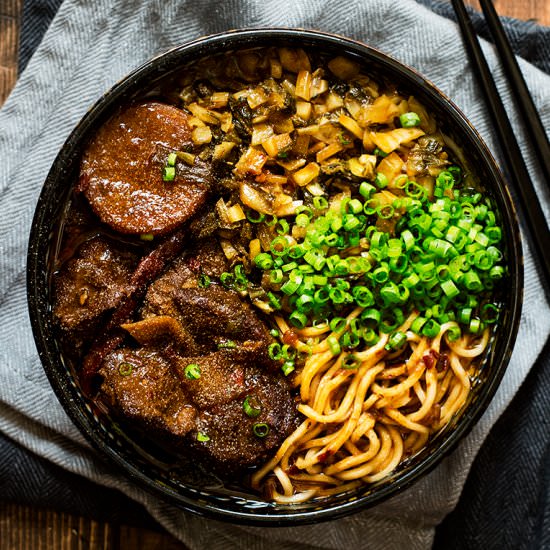 Taiwanese Beef Noodle Soup