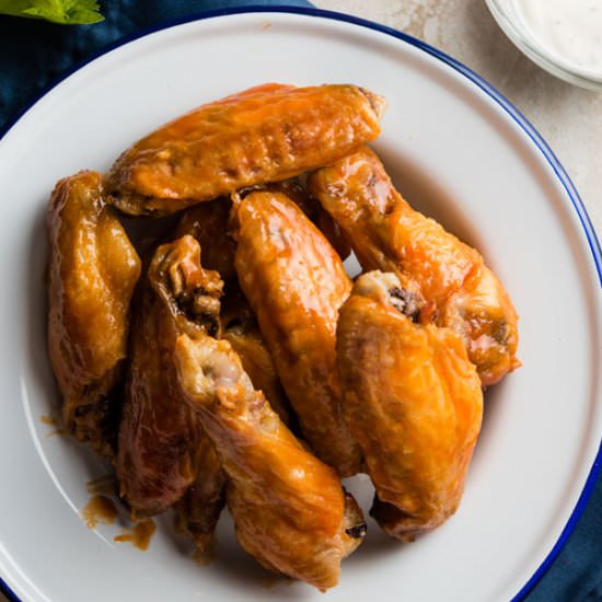 Baked Buffalo Wings