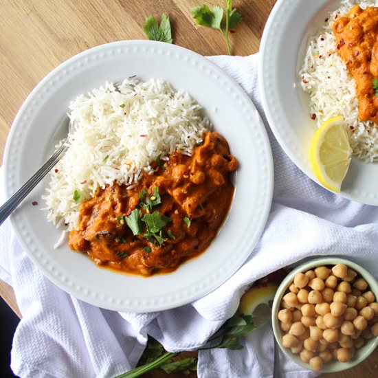Spicy Chickpea Masala