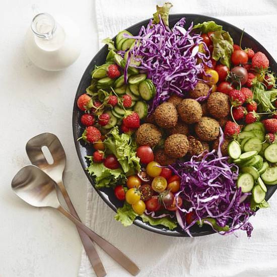 Loaded Falafel Salad
