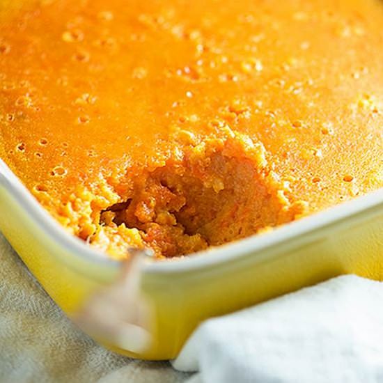 Carrot Custard