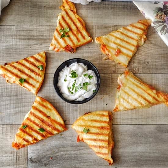 Spicy Chicken Quesadilla