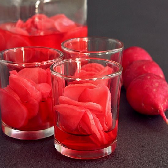 Sweet Vinegar Radish Pickle