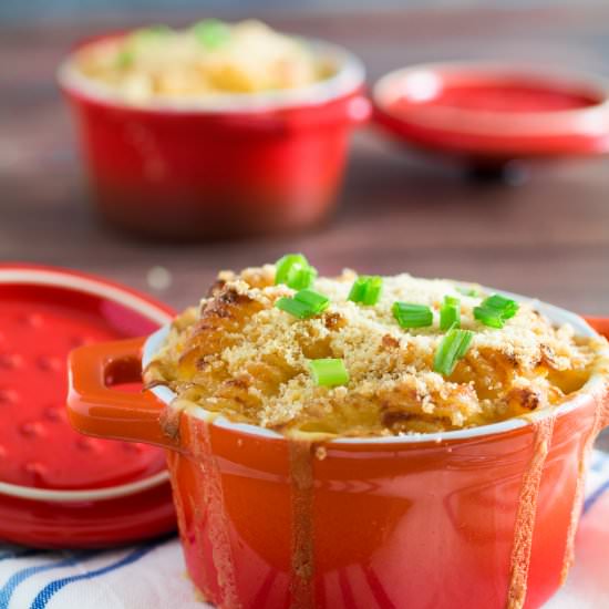 Baked Lobster Mac and Cheese