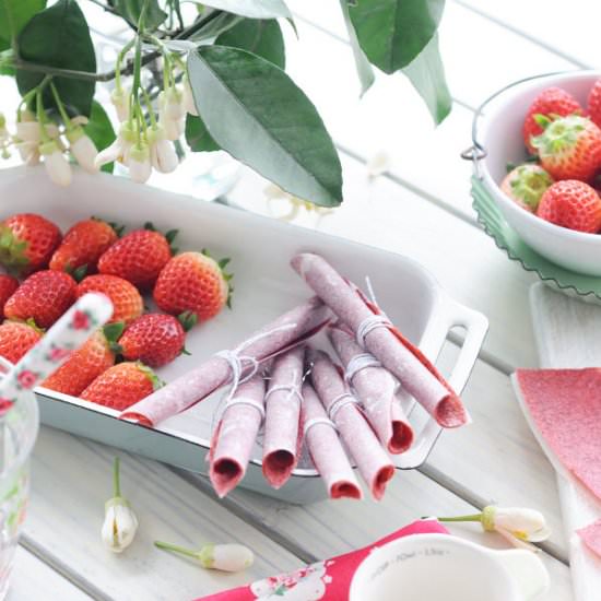 Strawberry Fruit Leather