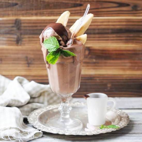 Raw Banana Ice Cream ( Diary Free )