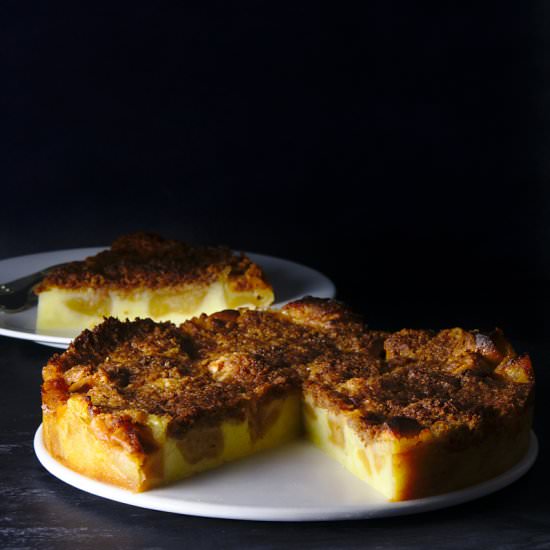 Apple Pie with Crème Fraîche