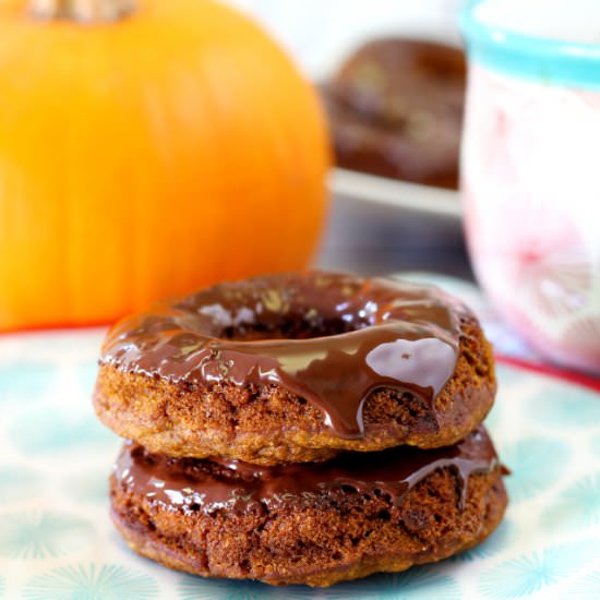 Skinny Pumpkin Spice Donuts