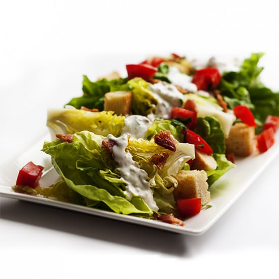 Blue Cheese and Bacon Wedge Salad