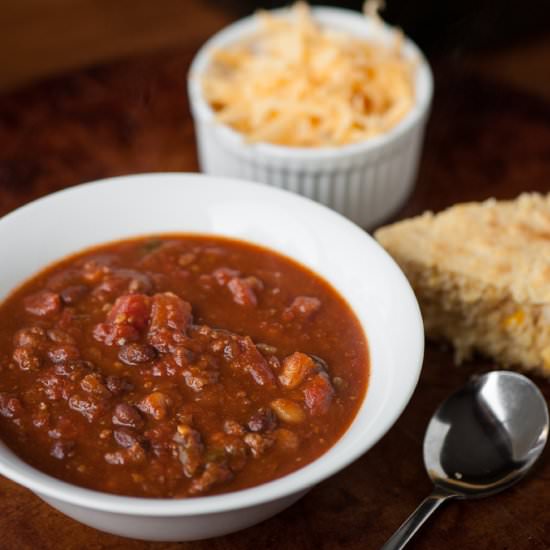 Pumpkin Beer Chili