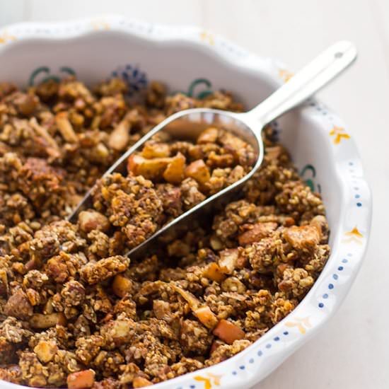 Grain Free Apple Pie Granola