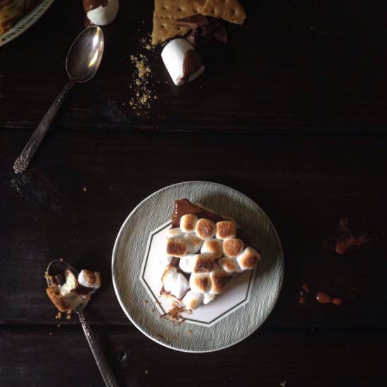 Chocolate S’mores Cheesecake