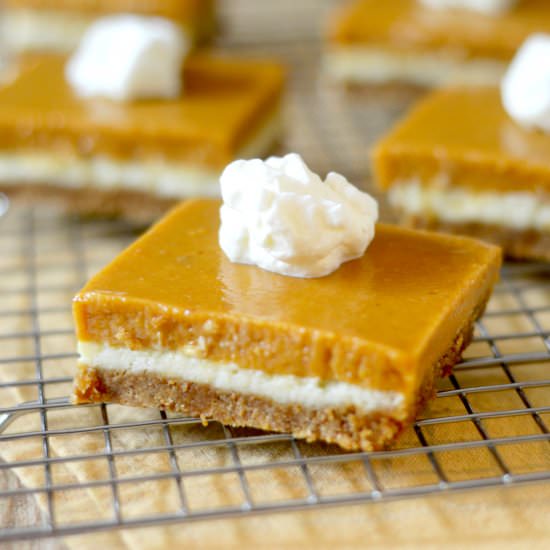 Pumpkin Layer Bars
