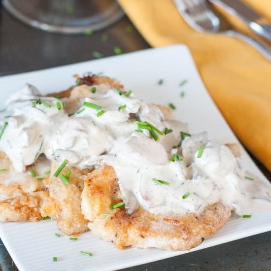 Rahmschnitzel