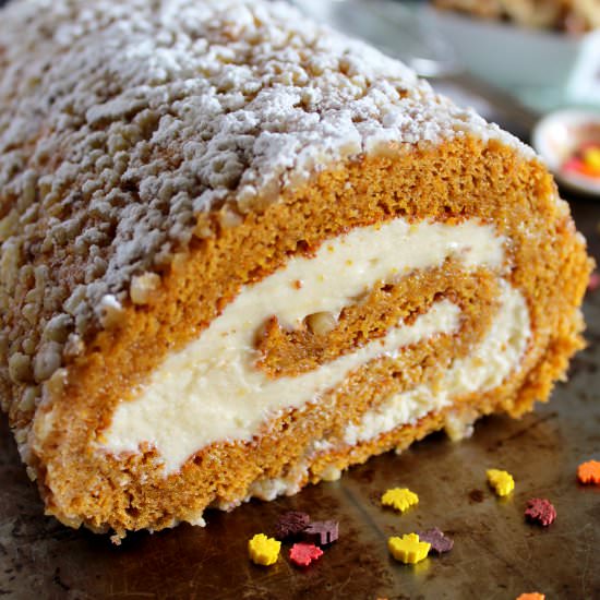 Pumpkin Cake Roll