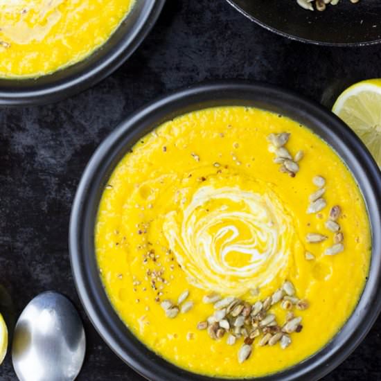 Butternut Squash and Coconut Soup