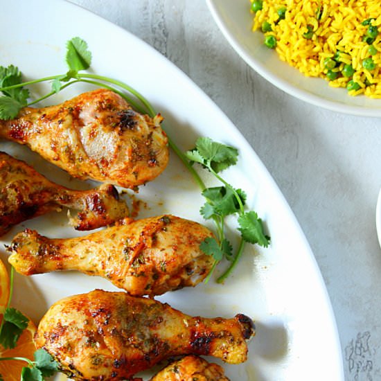 Cilantro-Orange-Sriracha Chicken