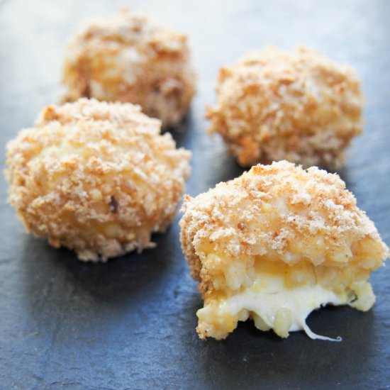 Baked Pumpkin Arancini
