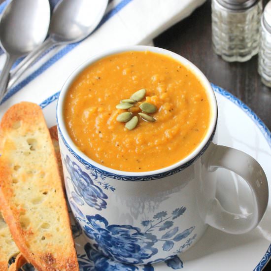 Roasted Butternut Squash Soup