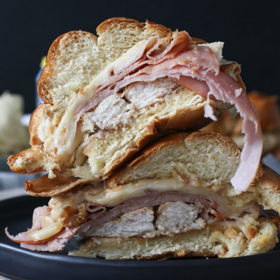 Smoky Chicken Cordon Bleu Sandwich