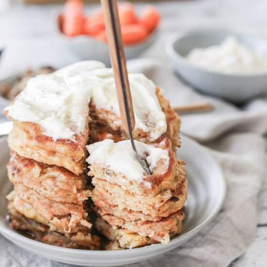 Carrot Cake Pancakes