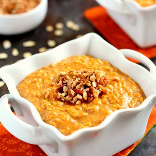 Pumpkin Pie Oatmeal
