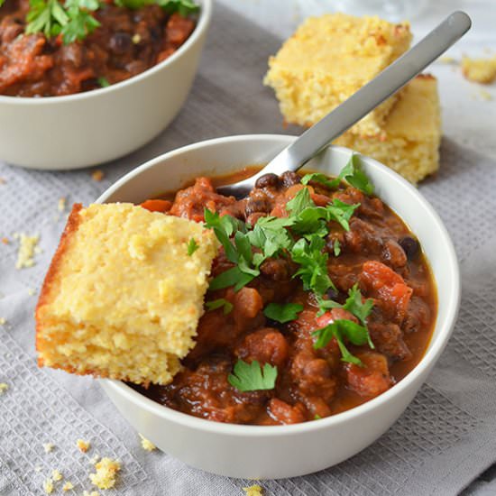Vegan Pumpkin Chili