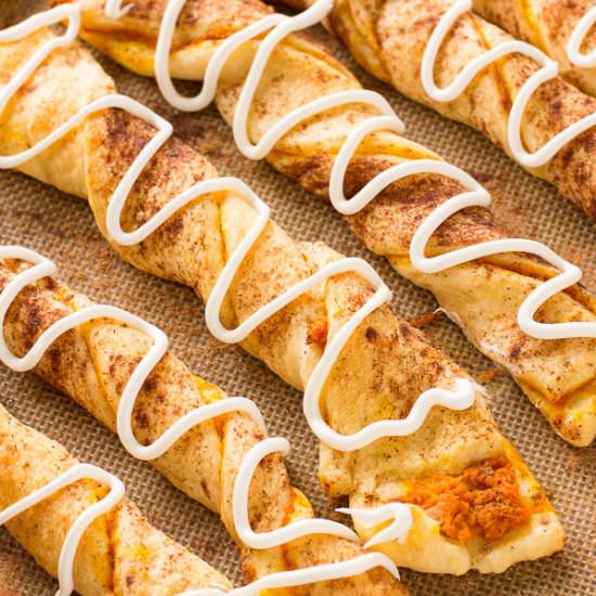 Pumpkin Pie Twists