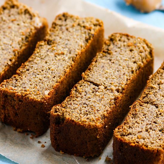 Gluten Free Quinoa Banana Bread