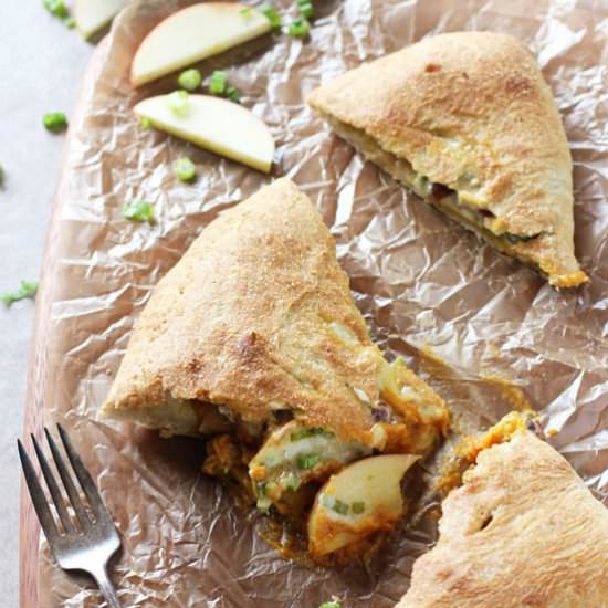 Pumpkin Apple Calzones